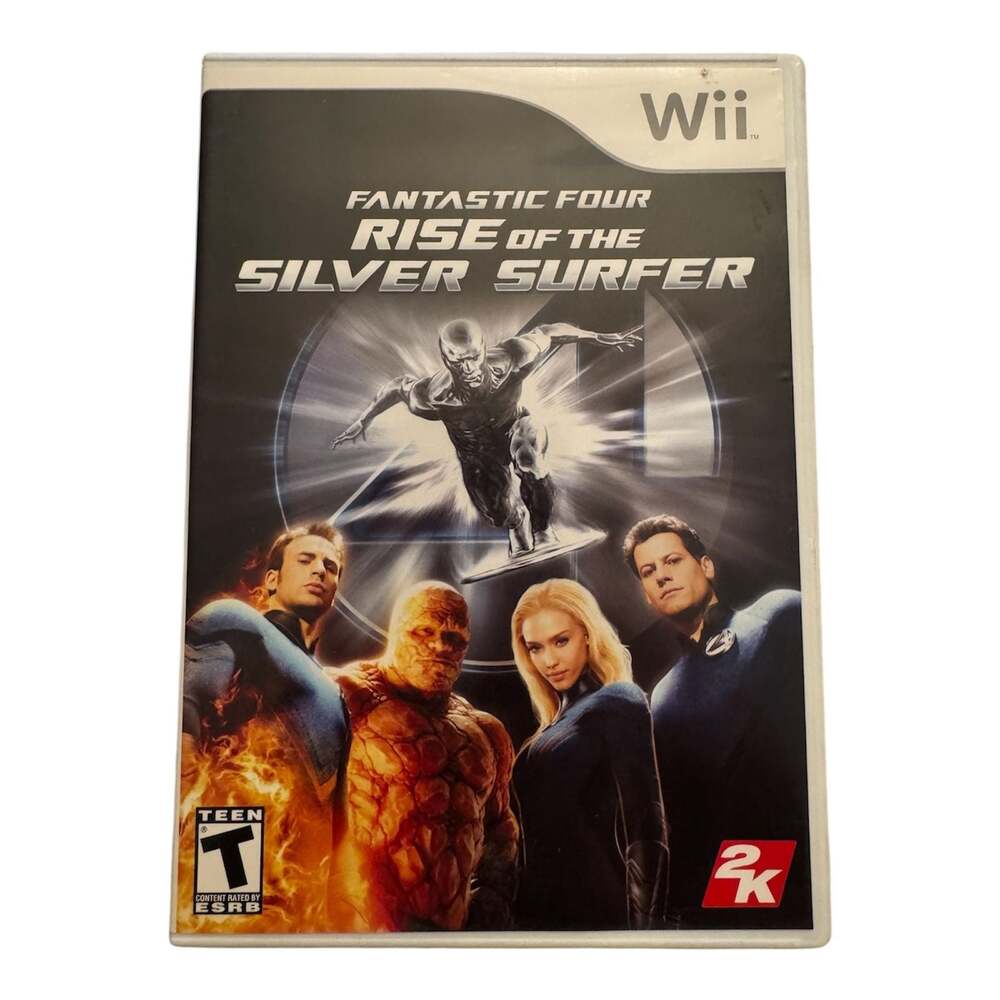 Fantastic Four Rise of the Silver Surfer Nintendo Wii Game